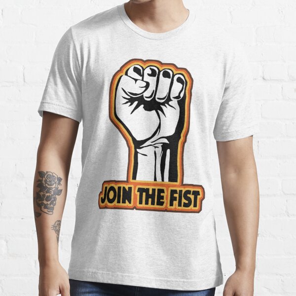 skull fist shirt