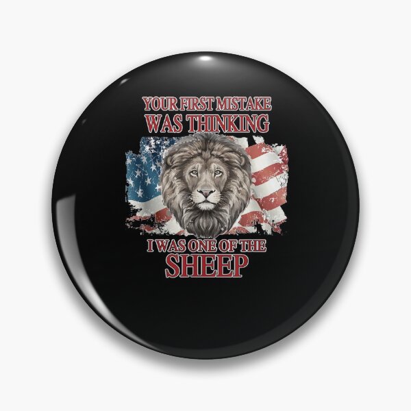 Item preview, Your First Mistake Patriot Party Lion We The People   designed and sold by jeanaivetteahoh.