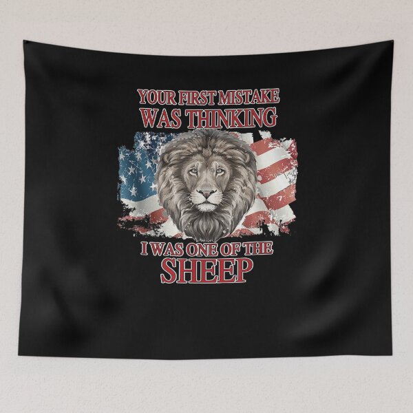 Item preview, Your First Mistake Patriot Party Lion We The People   designed and sold by jeanaivetteahoh.
