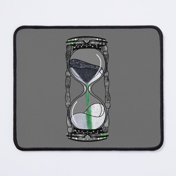 Item preview, Demiromantic Pride Hourglass designed and sold by NerdyCupcake559.