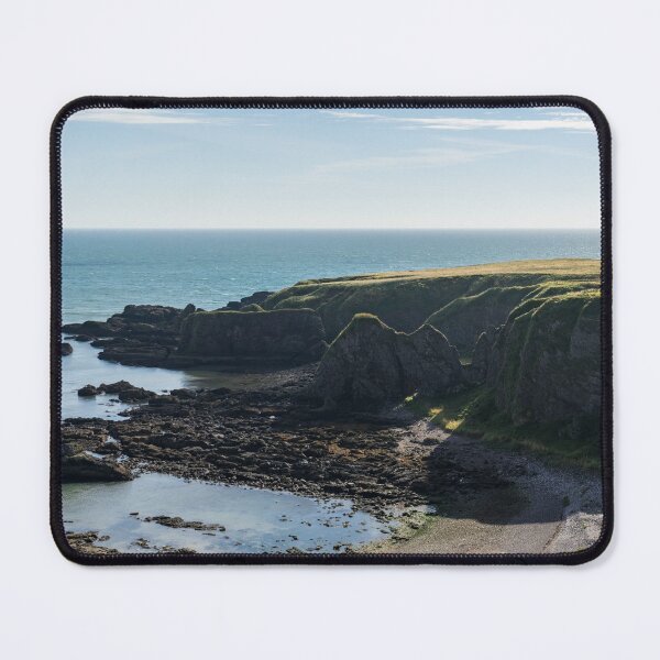 Item preview, Rough and Ragged - North Sea Cliffs in Aberdeenshire Scotland designed and sold by Georgia Mizuleva.