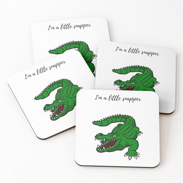 Item preview, I'm a little snapper - crocodile fun designed and sold by Haveonelikethis.