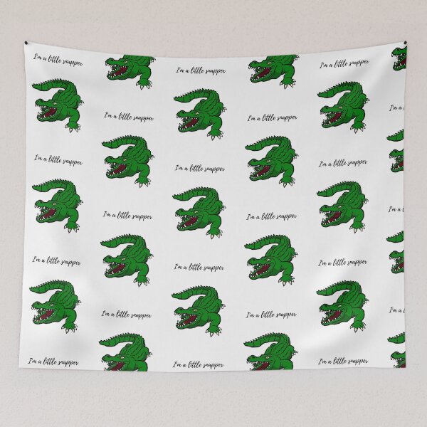 Item preview, I'm a little snapper - crocodile fun designed and sold by Haveonelikethis.