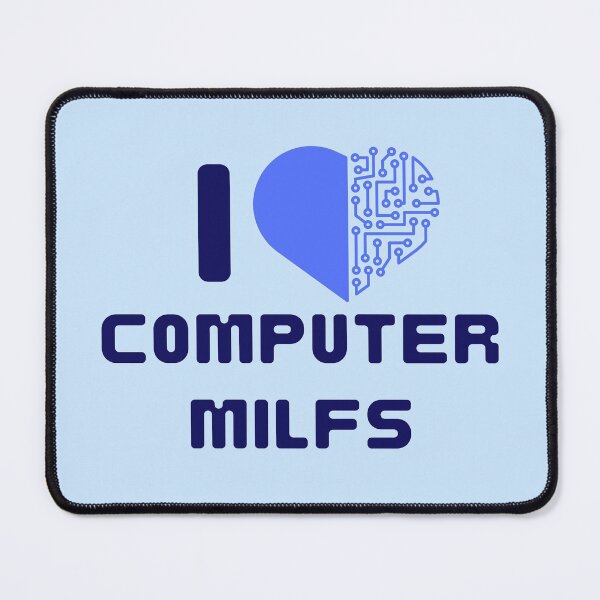 Item preview, I Heart Computer Milfs designed and sold by supercomfy.