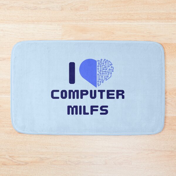 Item preview, I Heart Computer Milfs designed and sold by supercomfy.