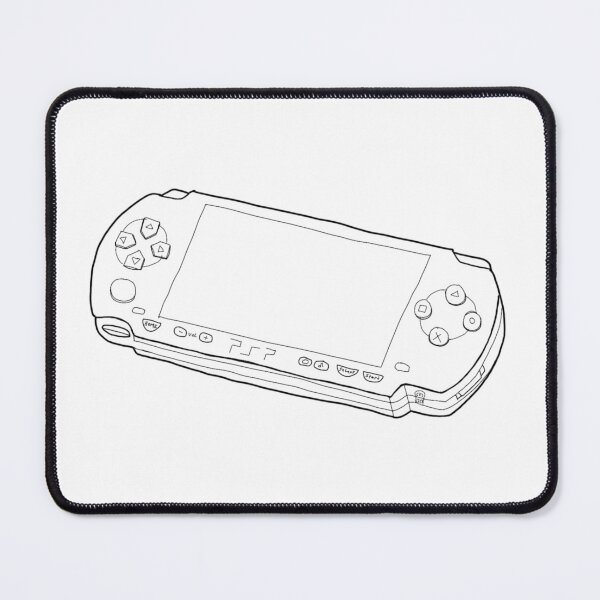 Item preview, PSP game console drawing designed and sold by RIOKOTZU.