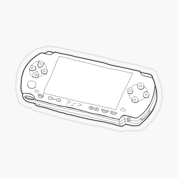 PlayStation Portable (PSP) Dimensions & Drawings