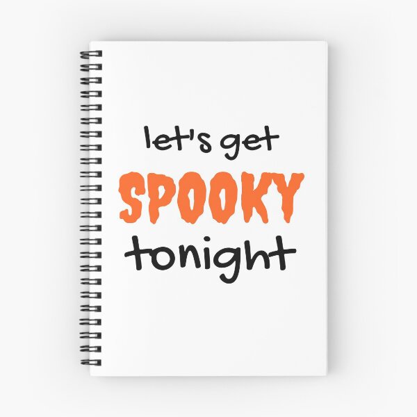 Item preview, Let's Get Spooky Tonight Funny 80s Halloween Design designed and sold by MiaDelelai.