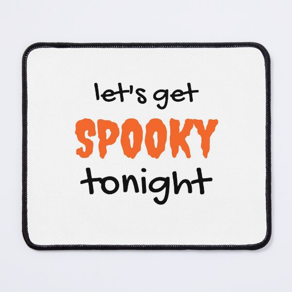 Item preview, Let's Get Spooky Tonight Funny 80s Halloween Design designed and sold by MiaDelelai.