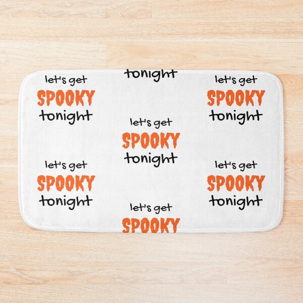Item preview, Let's Get Spooky Tonight Funny 80s Halloween Design designed and sold by MiaDelelai.