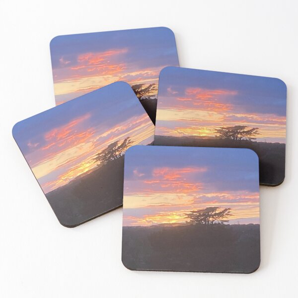 Item preview, Beautiful sunset over Baglan, South Wales designed and sold by WelshStuff.
