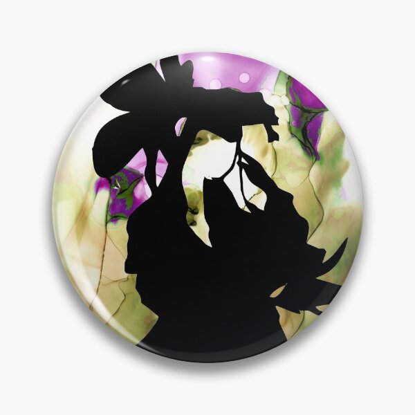Artikelvorschau, FXIV-Gelehrtensilhouette mit selenefarbenem Hintergrund entworfen und verkauft von GingerCatGifts.