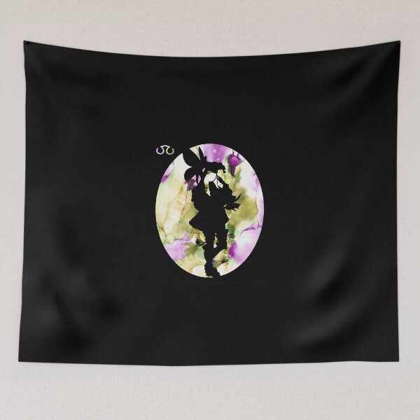 Item preview, FXIV Scholar Silhouette with Selene coloured background designed and sold by GingerCatGifts.