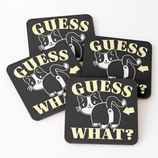 Item preview, Guess What Cat Butt designed and sold by ChailynReed.