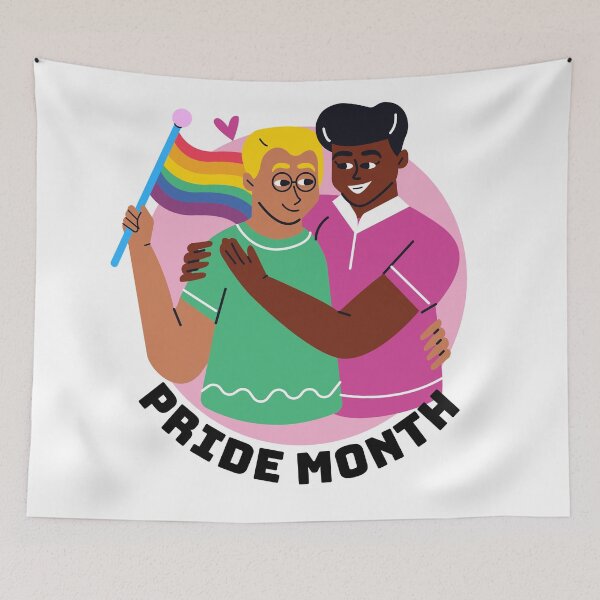 Item preview, Pride Love LGBT+ Pride Love Wins designed and sold by StickerbashCo.
