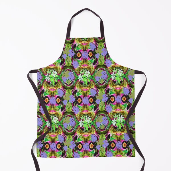 Item preview, Fantasy Forest Psychedelic Pattern with Leaves, 3,Graphic Psychedelic Abstract Art, Inspired by Nature-floral abstract art, Graphic Psychedelic Abstract Art, Inspired by Nature-floral abstract art designed and sold by Adri Barnard.