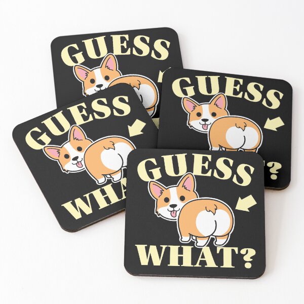 Item preview, Guess What Corgi Butt designed and sold by ChailynReed.