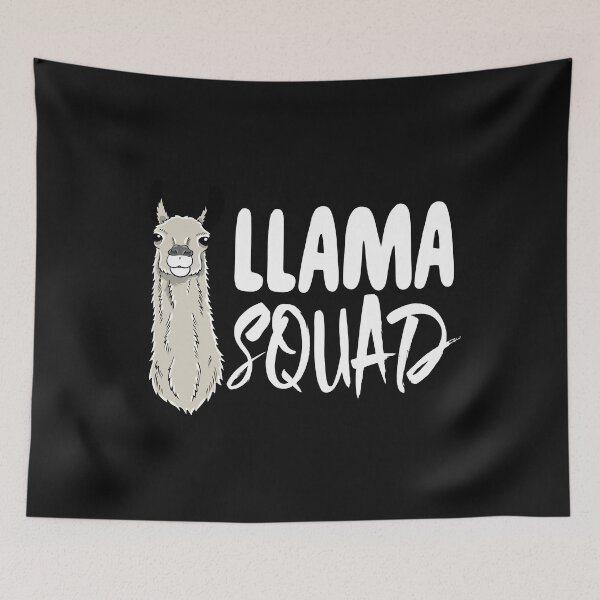 Item preview, Llama Squad designed and sold by Bendthetrend.