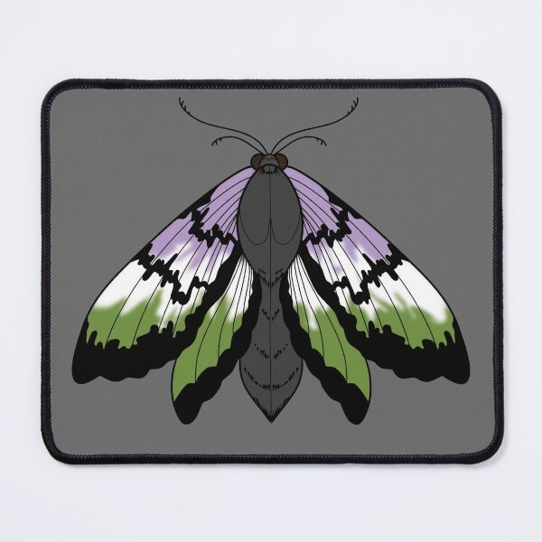 Item preview, Genderqueer Pride Moth designed and sold by NerdyCupcake559.