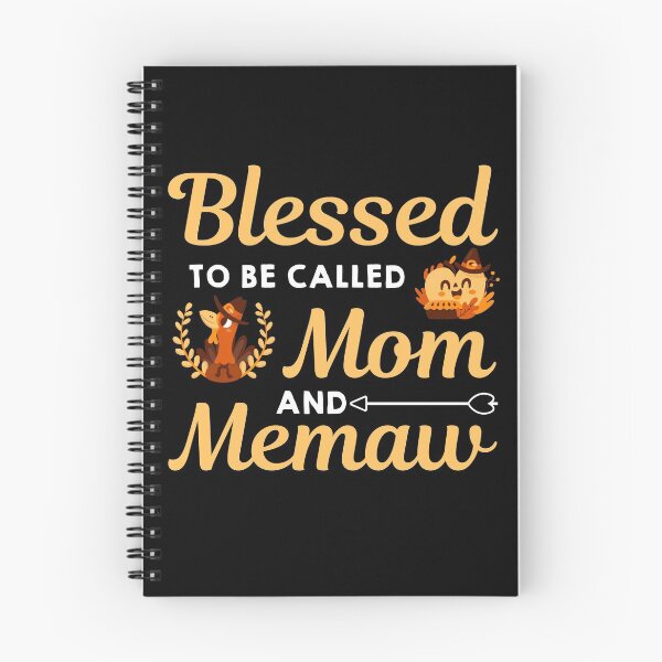 Item preview, Blessed To Be Called Mom And Memaw Pumpkin Thanksgiving - mom thanksgiving gifts  designed and sold by NiceSpot.