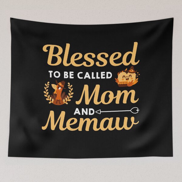 Item preview, Blessed To Be Called Mom And Memaw Pumpkin Thanksgiving - mom thanksgiving gifts  designed and sold by NiceSpot.