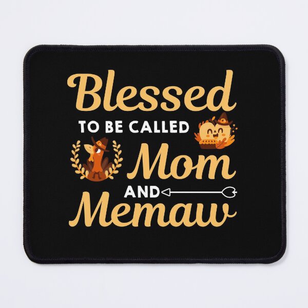 Item preview, Blessed To Be Called Mom And Memaw Pumpkin Thanksgiving - mom thanksgiving gifts designed and sold by NiceSpot.