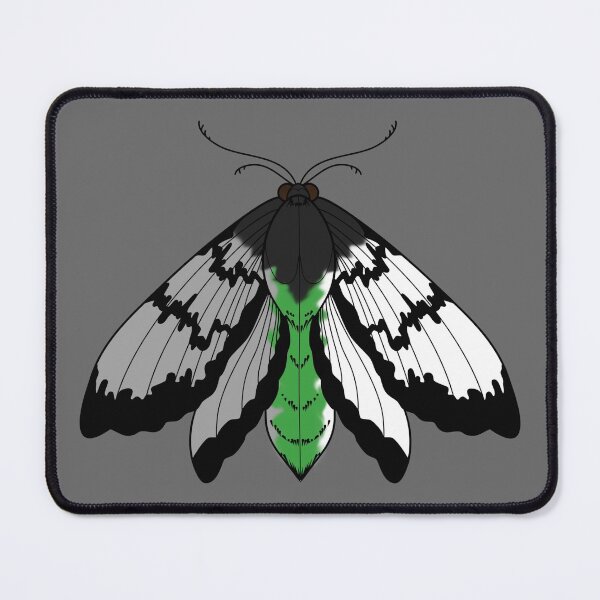 Item preview, Demiromantic Pride Moth designed and sold by NerdyCupcake559.