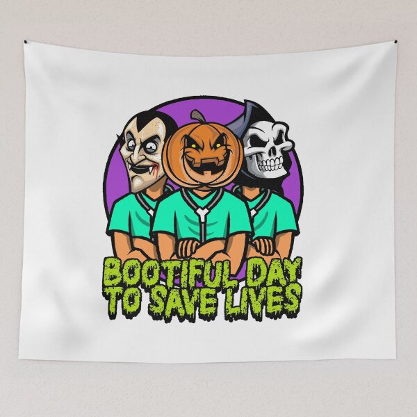 Item preview, It's A Bootiful Day To Save Lives Graphic designed and sold by GO SHIRT-TEE.