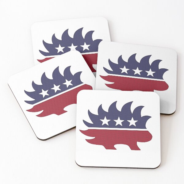 Item preview, Libertarian Porcupine : Don't tread on anyone designed and sold by renderhome.