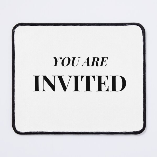 Item preview, You are invited designed and sold by joeredbu.