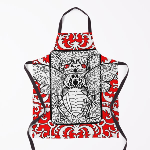 Item preview, Cicada - B&W, Transparent Background designed and sold by SquashBlossom1.