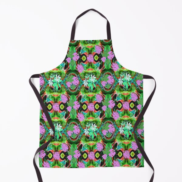 Item preview, Fantasy Forest Psychedelic Pattern with Leaves, 4,Graphic Psychedelic Abstract Art, Inspired by Nature-floral abstract art, Graphic Psychedelic Abstract Art, Inspired by Nature-floral abstract art designed and sold by Adri Barnard.