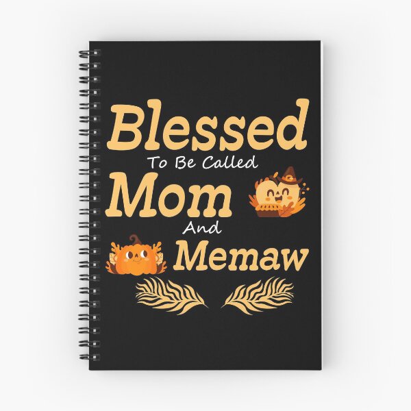 Item preview, Blessed To Be Called Mom And Memaw Pumpkin Thanksgiving - mom thanksgiving gifts  designed and sold by NiceSpot.
