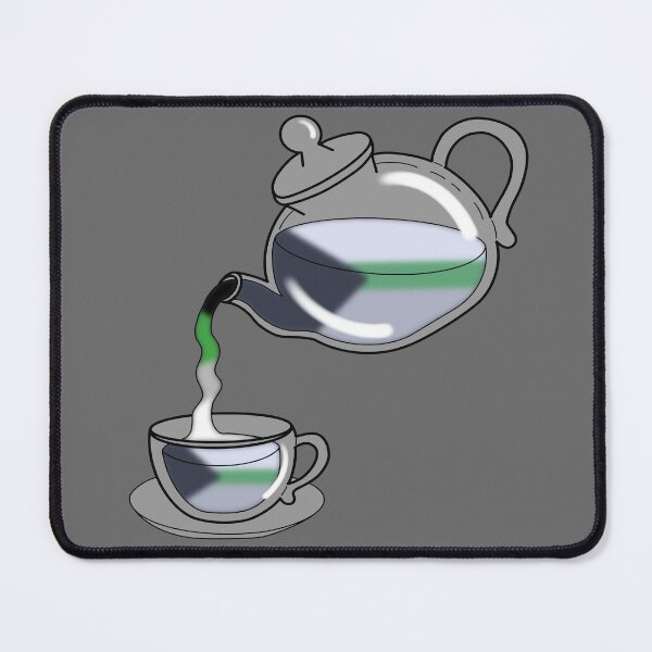 Item preview, LGBTea Demiromantic Flag designed and sold by NerdyCupcake559.