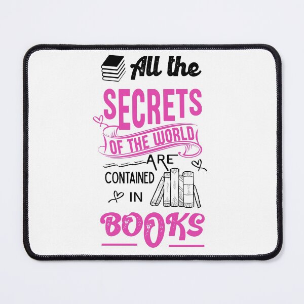 Item preview, Secrets Are Contained In Books designed and sold by Cosmic Cutenesss.
