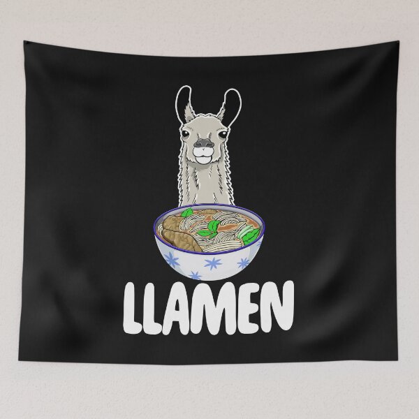 Item preview, Llamen designed and sold by Bendthetrend.