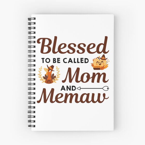 Item preview,  Blessed To Be Called Mom And Memaw Pumpkin Thanksgiving - mom thanksgiving gifts  designed and sold by NiceSpot.