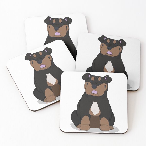 Item preview, Puppy Love 2: English Bulldog (Black and Tan) designed and sold by Sophie Mattocks.