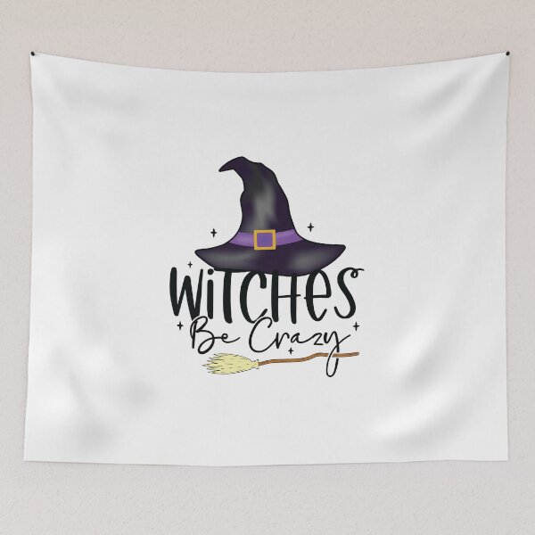 Item preview, Witches Be Crazy Halloween Design designed and sold by boopsblunt.
