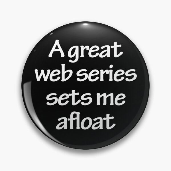 Item preview,  A great web series sets me afloat designed and sold by Nikmay Design.