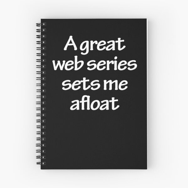 Item preview,  A great web series sets me afloat designed and sold by Nikmay Design.