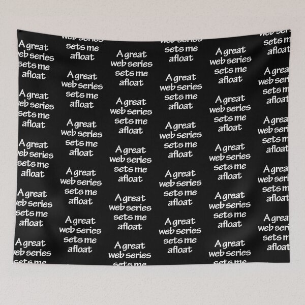 Item preview,  A great web series sets me afloat designed and sold by Nikmay Design.