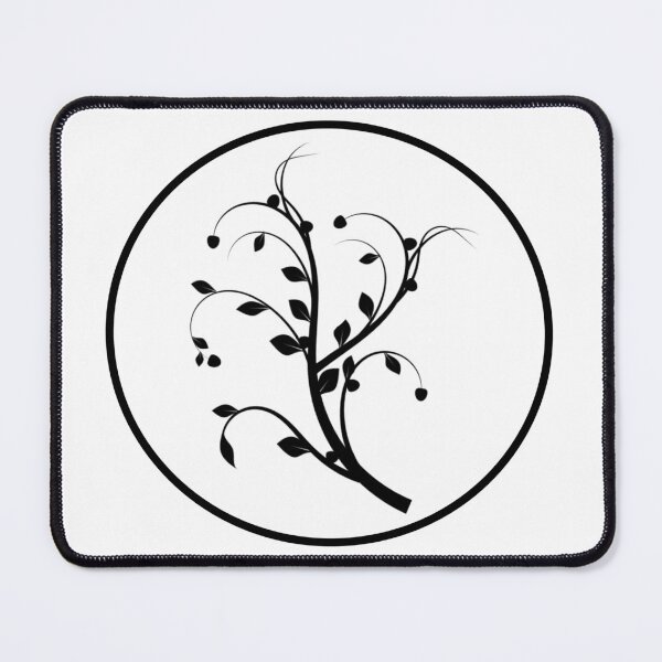 Item preview, Prythian Court Symbols - Spring (Black) designed and sold by Cosmic Cutenesss.