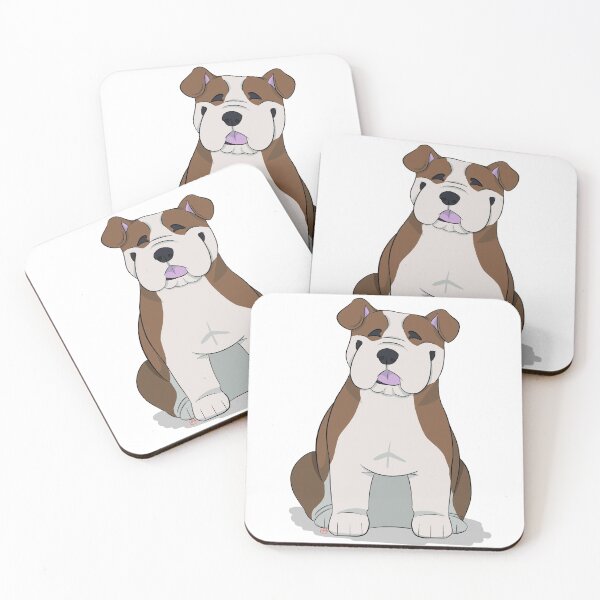 Item preview, Puppy Love 2: English Bulldog (Fawn and White) designed and sold by Sophie Mattocks.