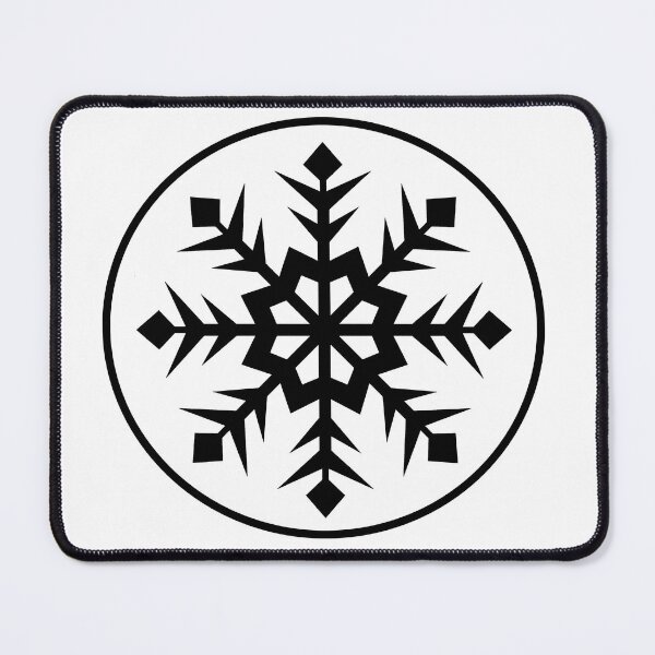 Item preview, Prythian Court Symbols - Winter (Black) designed and sold by Cosmic Cutenesss.