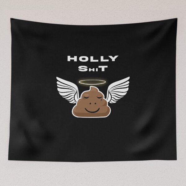 Item preview, FUNNY T-SHIRT HOLLY SH*T designed and sold by RUZMA.