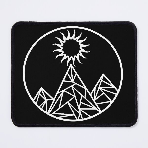 Item preview, Prythian Court Symbols - Day (Black) designed and sold by Cosmic Cutenesss.