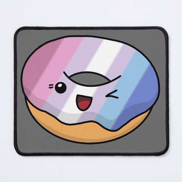 Item preview, Bigender Pride Donut designed and sold by NerdyCupcake559.