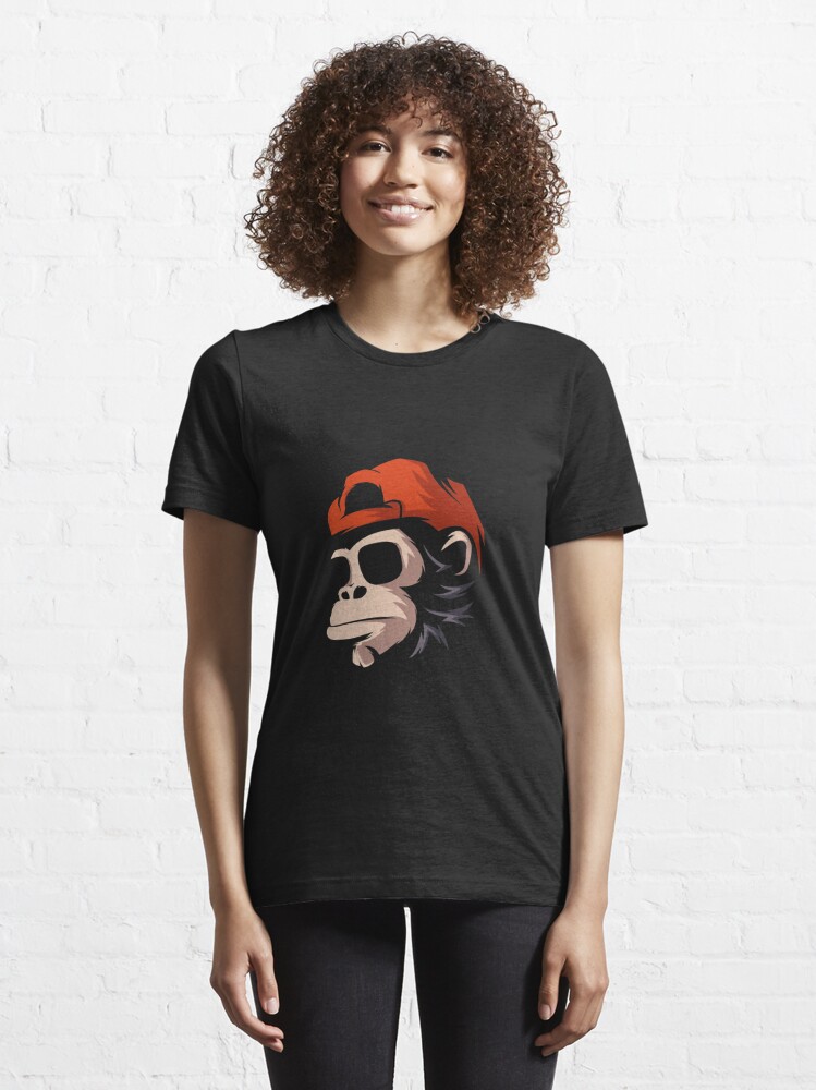 Mania rødme Touhou Monkey cap" Essential T-Shirt for Sale by Shahnawaz Alam | Redbubble