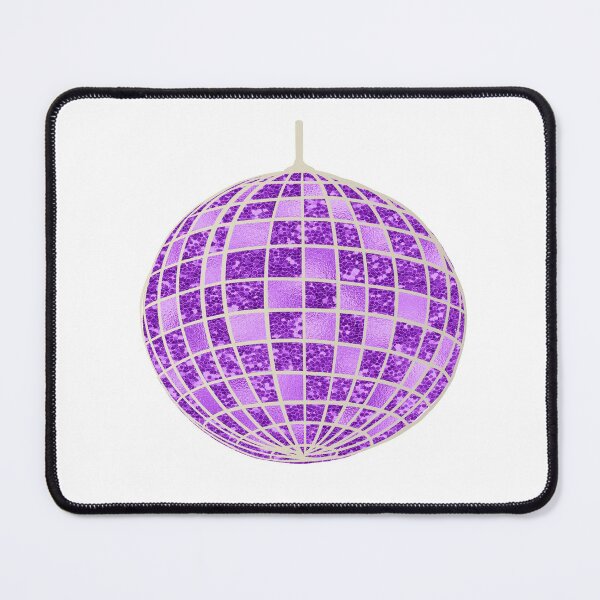 Item preview, Purple Disco Glitterball | Discoball | Keep Dancing | Dancing | Dancing gifts designed and sold by Lindsay Marie Patterns.